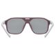 4. Uvex cosmic Unisex Oprawki pełne Srebrny