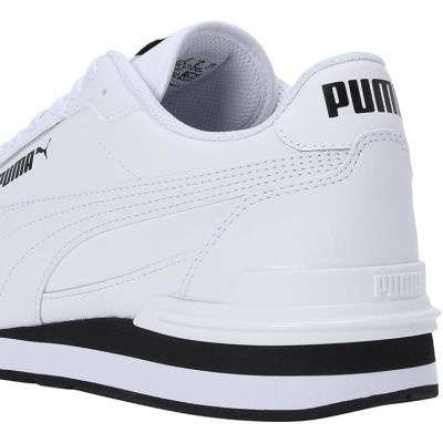 4. Sneakersy męskie Puma ST Runner v4 L wysokie za kostkę białe (399068-07)