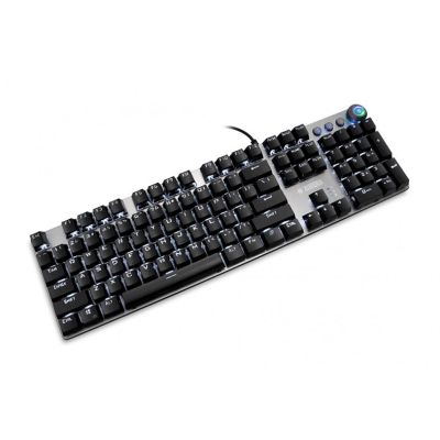 47. Klawiatura mechaniczna IBOX AURORA K-4 RGB IKGMK4 (USB; (US); kolor czarny)