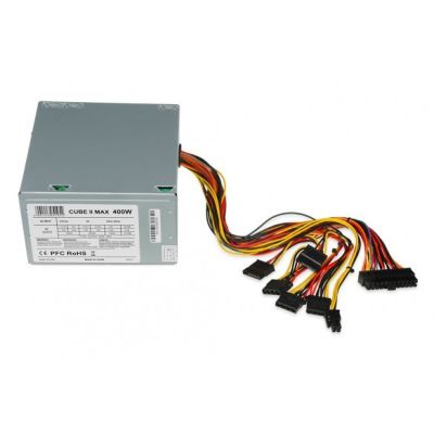12. Zasilacz IBOX CUBE II 400W 12 CM FAN ZIC2400W12CMFA (400 W)