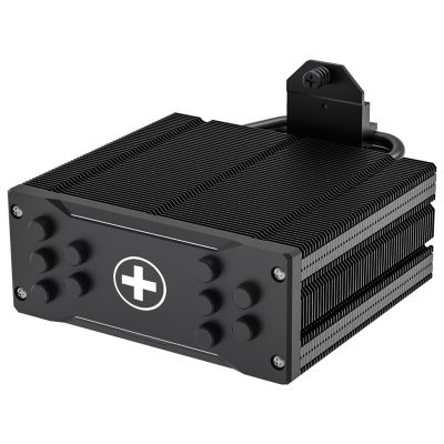 2. System chłodzenia procesora Xilence Performance A+ XC061 12 cm Czarny 1 szt.