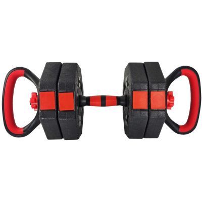 24. HANTLA KOMPOZYTOWA KETTLEBELL PRZYRZĄD DO POMPEK 3W1 10KG EB FIT