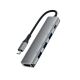 4. Hub USB Acefast J16 stacja dokująca USB-C 5w1 HDMI 4K 60Hz PD90W - szara