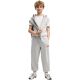 5. Spodnie dla dzieci Puma ESS Logo Lab Relaxed szare 694675 63