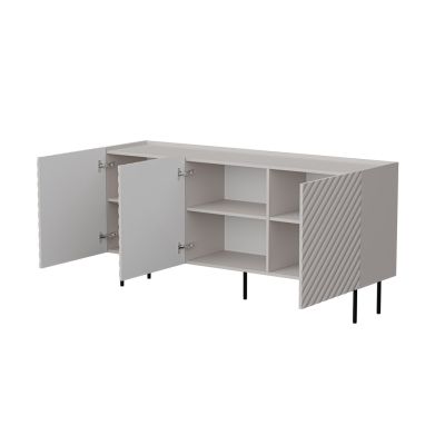 2. Komoda 3D LUCCA 165x40x80 kaszmir