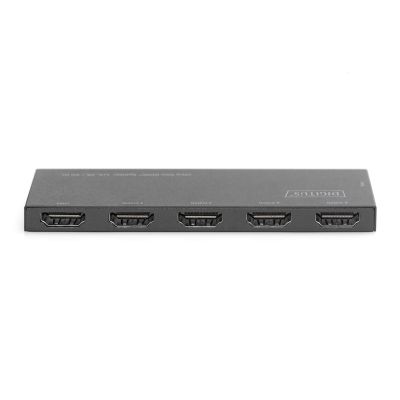 3. Splitter HDMI 4-portowy UHD4K 60Hz HDR HDCP 2.2 audio