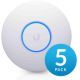 13. Access Point Wi-Fi 5 Ubiquiti UniFi nanoHD 2.4GHz(2 x 2)/5GHz(4 x 4) PoE 1x1G 5pak
