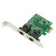 3. Logilink PC0075, 2-port Gigabit PCI Express network card Logilink 2 x Gigabit Lan (RJ 45) PCIe
