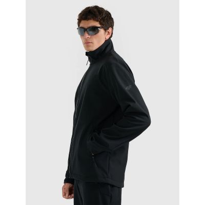3. Kurtka softshell wiatroodporna membrana 5000 męska 4F 4FWAW25TSOFM361-20S