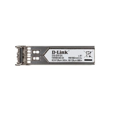 2. Światłowód D-Link DIS-S301SX - 1000 Mbit/s - mini-GBIC - SFP - SX - 550 m