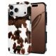 2. Etui Tech-Protect Lamano MagSafe na iPhone 18 Pro / 17 Pro - biało-brązowe