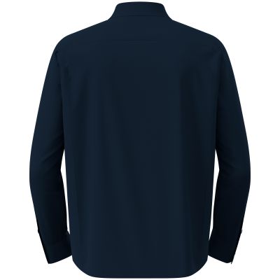 3. Koszula z długim rękawem męska Odlo Shirt l/s ESSENTIAL niebieska