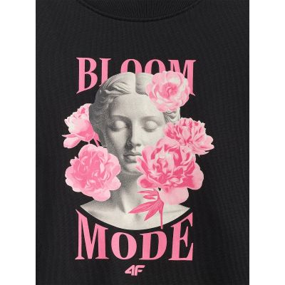 9. Bluza dresowa loose bez kaptura damska 4F 4FRSS26TSWSF2972-20S