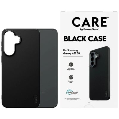 Etui CARE by PanzerGlass Fashion Case na Samsung Galaxy A37 - czarne