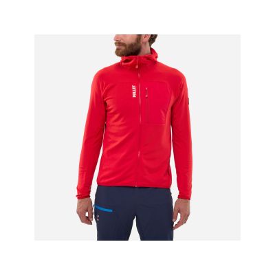 3. Bluza męska MILLET Trilogy Icon Lightgrid Hd M czerwona