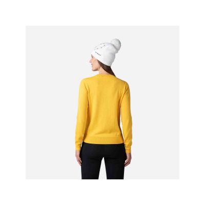 2. Sweter Rossignol W Esther Round Neck żółty