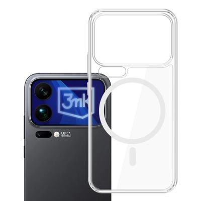 3. Etui 3mk Armor MagCase na Xiaomi 17 Pro Max - przezroczyste