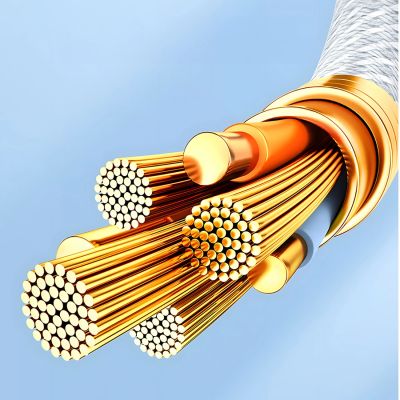 7. Kabel Joyroom S-A45 Ben Series 30W (USB-C  - Lightning) w oplocie 1m - biały