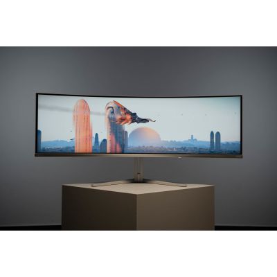116. Philips Evnia 8000 49M2C8900/00 monitor komputerowy 124,2 cm (48.9") 5120 x 1440 px Dual QHD QDOLED Biały