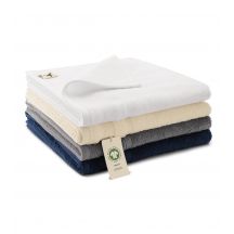 Ręcznik duży unisex Organic (GOTS) (biały)