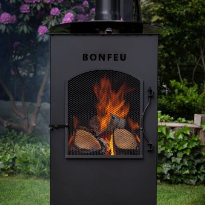 29. Kominek ogrodowy BonFeu BonCarré Czarny 3503