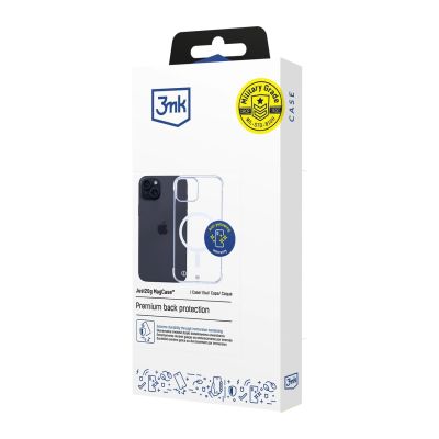 2. Etui 3mk Just20g MagCase na iPhone 15 Plus - przezroczyste