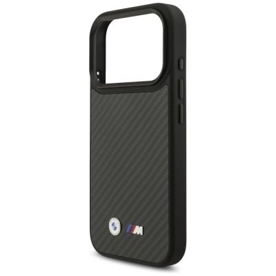 6. Etui BMW M Kevlar Matt MagSafe na iPhone 17 Pro - czarne