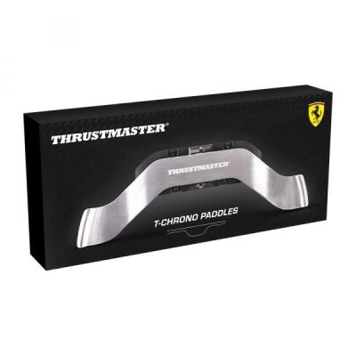 5. Kierownica Thrustmaster T-Chrono, PC, PS4, PS5, Xbox One, Xbox Series S/X, Srebrny, Aluminium, Chiny, 1 szt.
