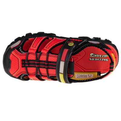 3. Skechers Damager III Sandal 400072L-BKRD czerwone 31