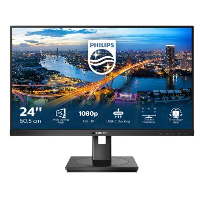 20. Monitor LED Philips B Line 243B1/00 wyświetlacz 60,5 cm (23.8") 1920 x 1080 px Full HD Czarny