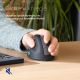 9. Ergonomiczna mysz R-Go Pele HE lewa Bluetooth sidabrina