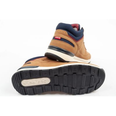8. Levi's buty dziecięce trzewiki młodzieżowe Sierra za kostkę brązowe