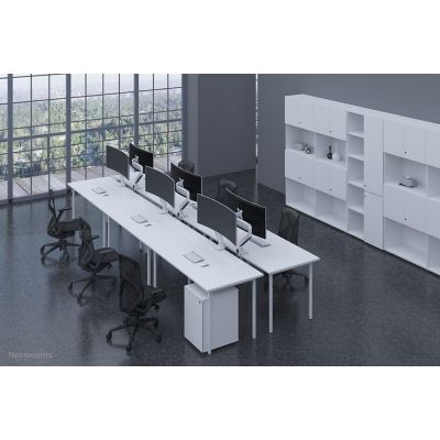 2. Neomounts NM-D775WHITEPLUS uchwyt / stojak do monitorów 124,5 cm (49") Biurko Biały