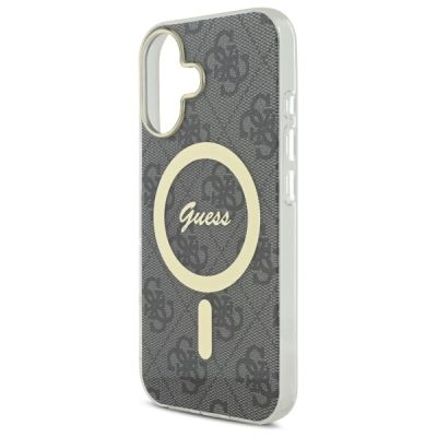6. Etui Guess IML 4G MagSafe na iPhone 16 Plus - czarne