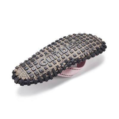 6. Gumbies japonki unisex ISLANDER FLIP-FLOP PALM LEAF PINK