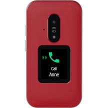 Doro Leva E30 7,11 cm (2.8") 142,7 g Czerwony, Biały Telefon funkcjonalny