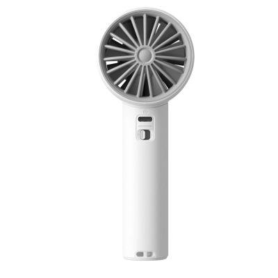 5. Mini wentylator Jisulife Handheld Fan 10 4000mAh przenośny wiatraczek USB - szary