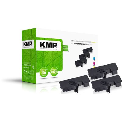 KMP 2911,3030 kaseta z tonerem 3 szt. Zamiennik Cyjan, Purpurowy, Żółty