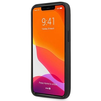 5. Etui Mercedes Leather Urban do iPhone 15 Pro Max - czarne