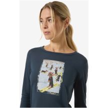 Longsleeve SUPER.NATURAL W DACHSHUND PARTY LS granatowy