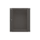 3. LANBERG SZAFA INSTALACYJNA RACK WISZĄCA 19" 12U 540X350 CZARNA DRZWI PRZESZKLONE (FLAT PACK)
