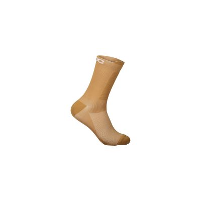 Skarpety rowerowe POC LITHE MTB Sock Mid - brązowy