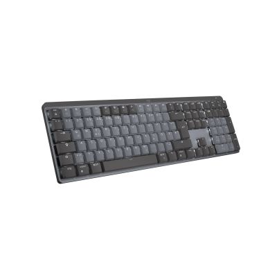 7. Logitech MX Mechanical klawiatura Biuro RF Wireless + Bluetooth QWERTZ Niemiecki Grafitowy, Szary
