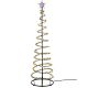 2. CHOINKA DEKORACYJNA 756LED WATERFALL 210CM BLACK