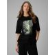 T-shirt loose z nadrukiem damski 4F 4FRSS26TTSHF3706-20S