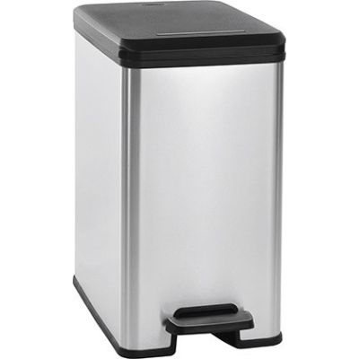 CURVER KOSZ NA ŚMIECI SLIM BIN 25L   /IML METALIZOWANY