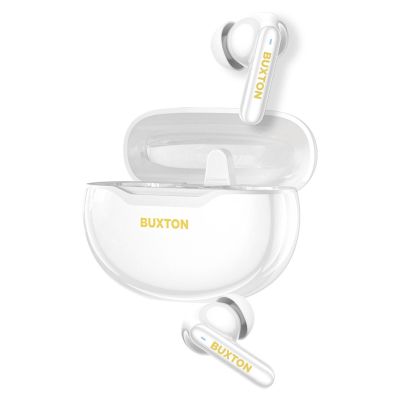 5. BUXTON BTW-7200 TUYA - Słuchawki Bluetooth douszne białe