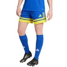 Spodenki damskie adidas Squadra 25 niebiesko-żółte JN5408