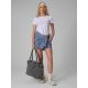 4. T-shirt slim z nadrukiem damski 4F 4FRAW26TTSHF4373-10S