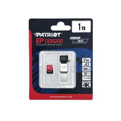 5. Patriot EP DDR200 Micro SDXC 1TB 160/120 MB/s U3